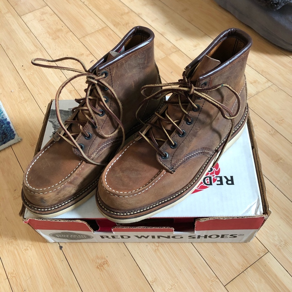 Red Wings Classic Moc 1907 Steel-Toed